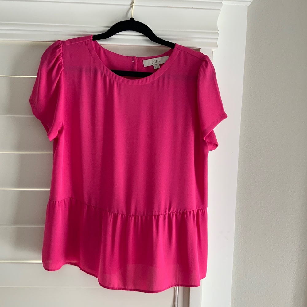 Pink blouse